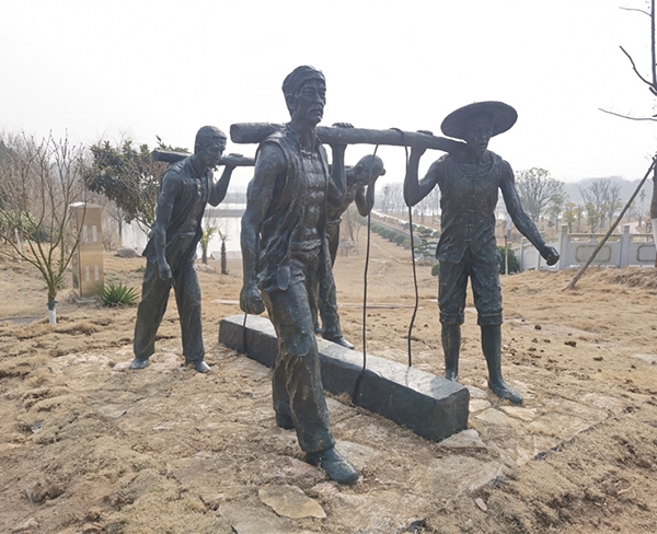 巢湖水利局  青銅雕塑
