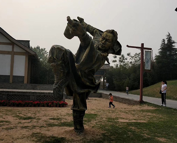 水滸傳雕塑